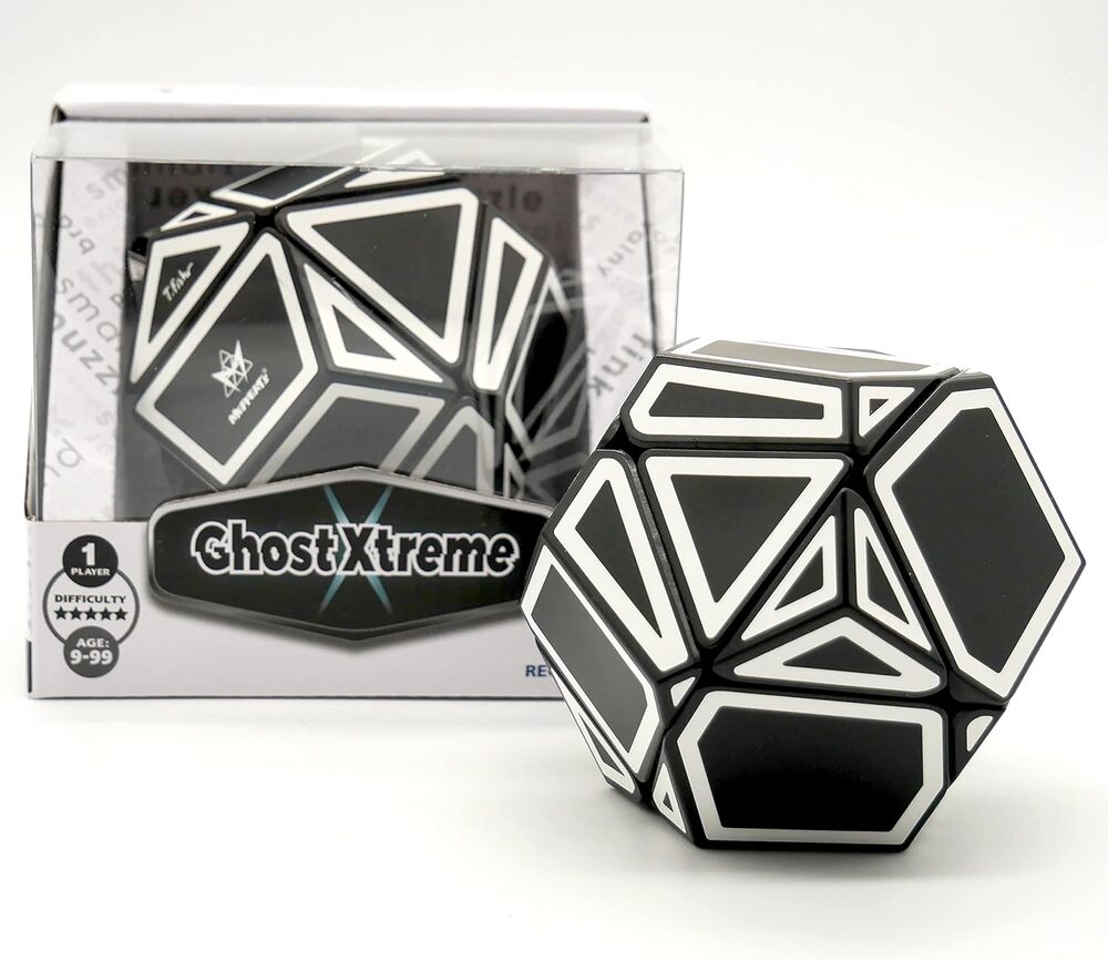 Project Genius Ghost Xtreme Speed Cube, 3x3 Speed Cube, One-player Brain Teasers